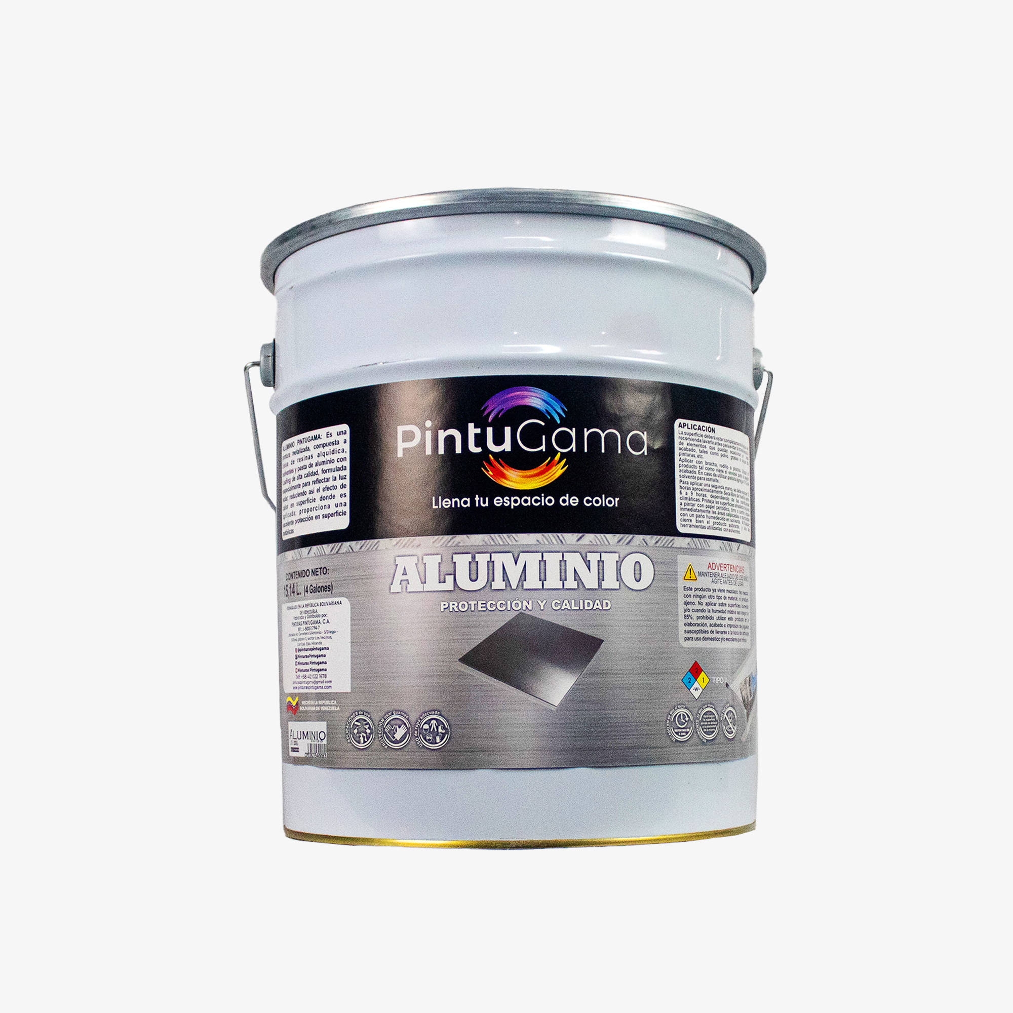 Pintura aluminizada pintugama